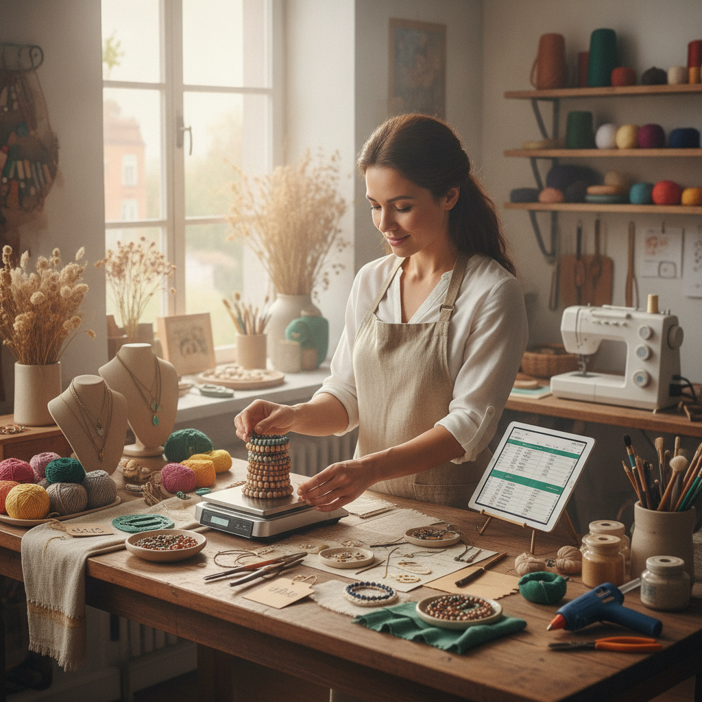 Ateliê Lucrativo: Precifique, Venda e Viva do Artesanato