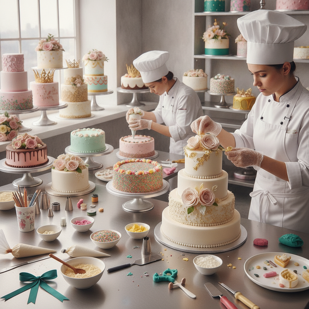 Bolos Decorados e de Festa: A Arte que Vale Ouro