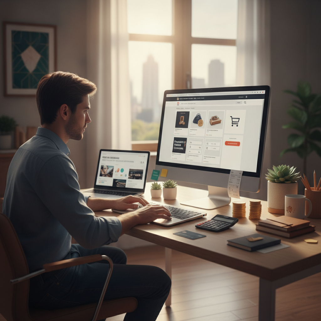 E-commerce Lucrativo: Loja Virtual do Zero ao Primeiro Pedido