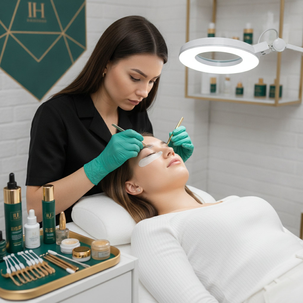 Extensão de Cílios e Lash Lifting: Olhar Perfeito na Prática