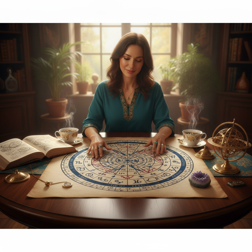 Leitura de Mapa Astral: Interprete Qualquer Mapa com Confiança